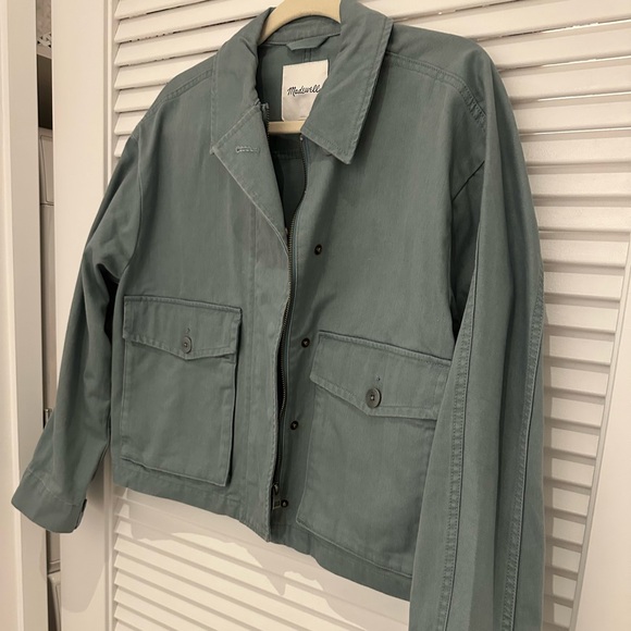 Madewell Cropped Cargo Jacket - Picture 7 of 10